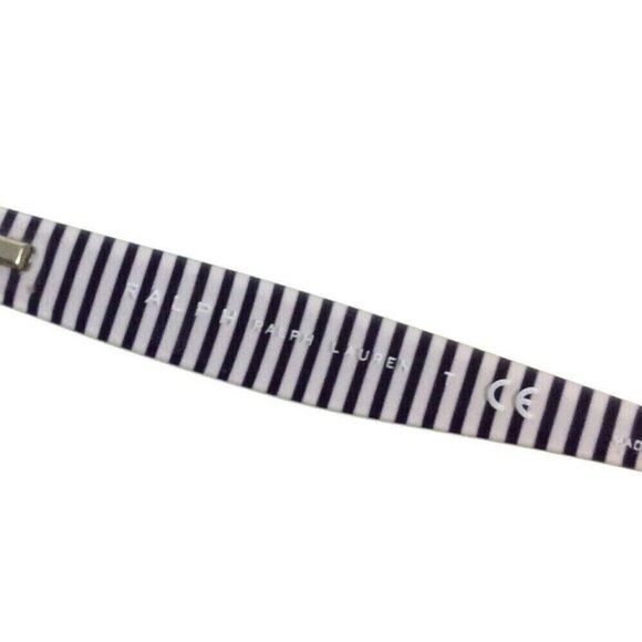 Ralph Lauren Eyeglasses RA7046 1226 Blue Rectangle Stripe Interior 49 17 135 - Picture 10 of 12